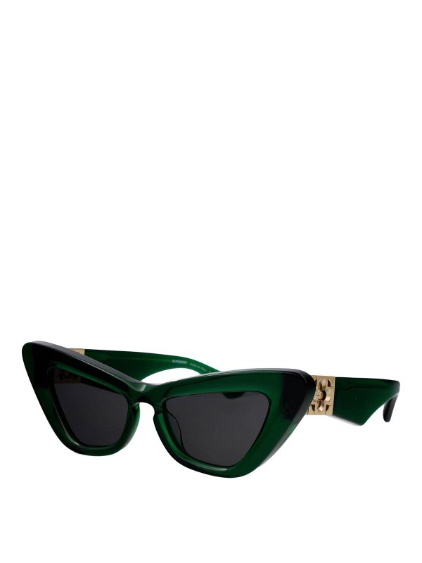 BURBERRY: Lunettes de soleil online - Lunettes De Soleil - Vert
