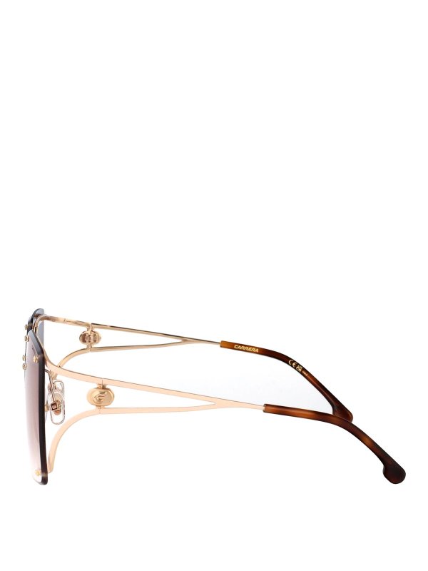 The Best Shops CARRERA: Lunettes de soleil - Lunettes De Soleil - Or