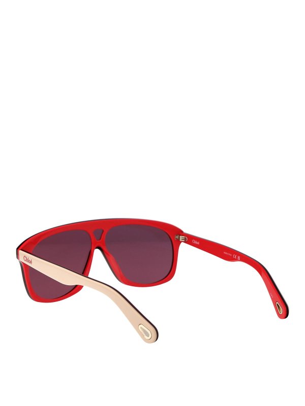 サングラス - 白 shop online: CHLOE