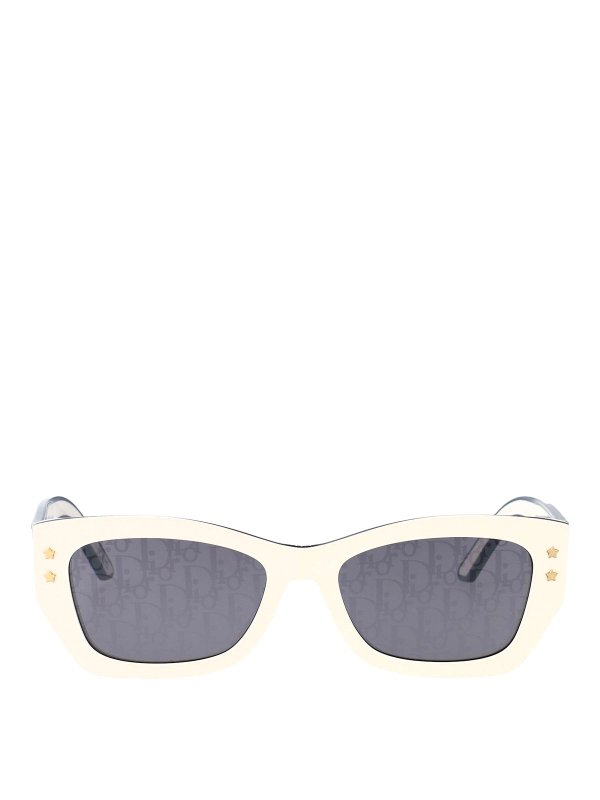 DIOR: Gafas de sol - Gafas De Sol - Blanco