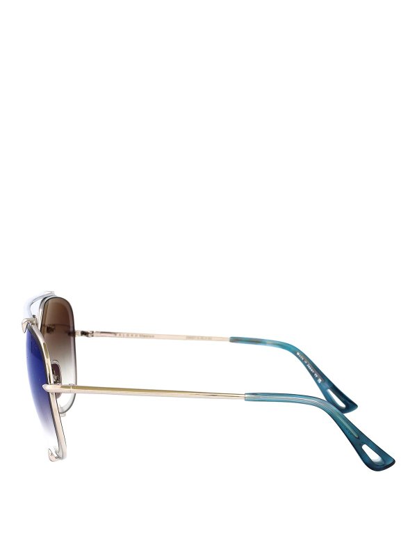 The Best Shops DITA: Sonnenbrillen - Sonnenbrille - Silber