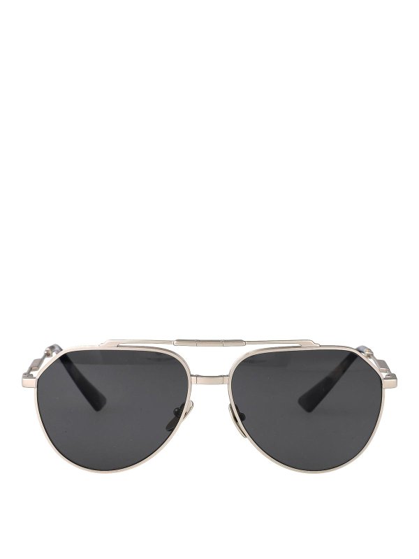 DOLCE & GABBANA: Sonnenbrillen - Sonnenbrille - Silber