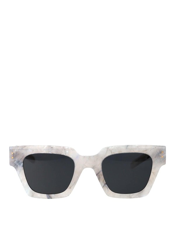 DOLCE & GABBANA: Lunettes de soleil - Lunettes De Soleil - Gris