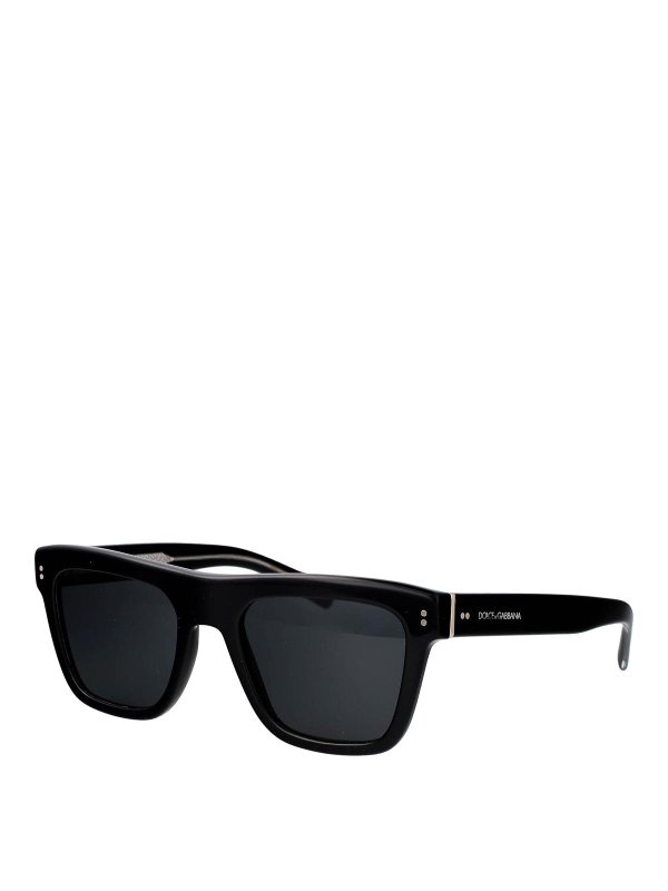 DOLCE & GABBANA: Lunettes de soleil online - Lunettes De Soleil - Noir