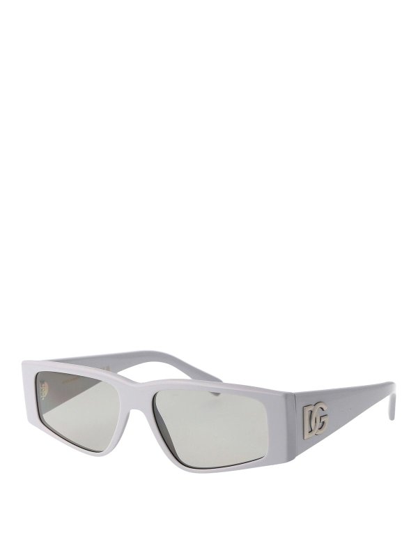 DOLCE & GABBANA: Lunettes de soleil online - Lunettes De Soleil - Gris