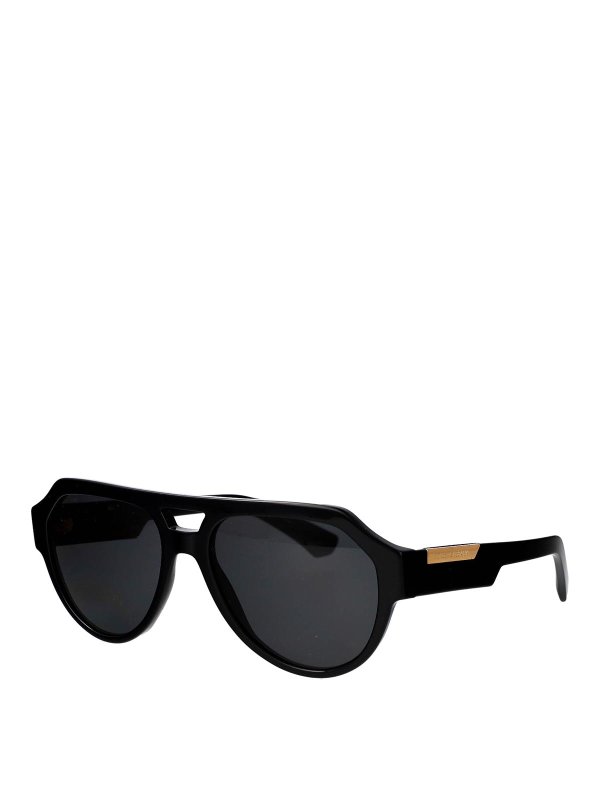 DOLCE & GABBANA: Lunettes de soleil online - Lunettes De Soleil - Noir