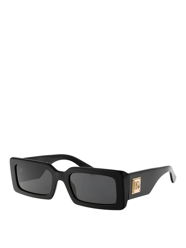 DOLCE & GABBANA: Lunettes de soleil online - Lunettes De Soleil - Noir
