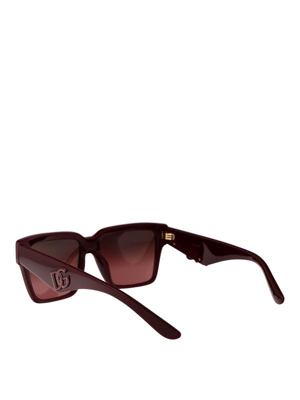 サングラス - 赤 shop online: DOLCE & GABBANA