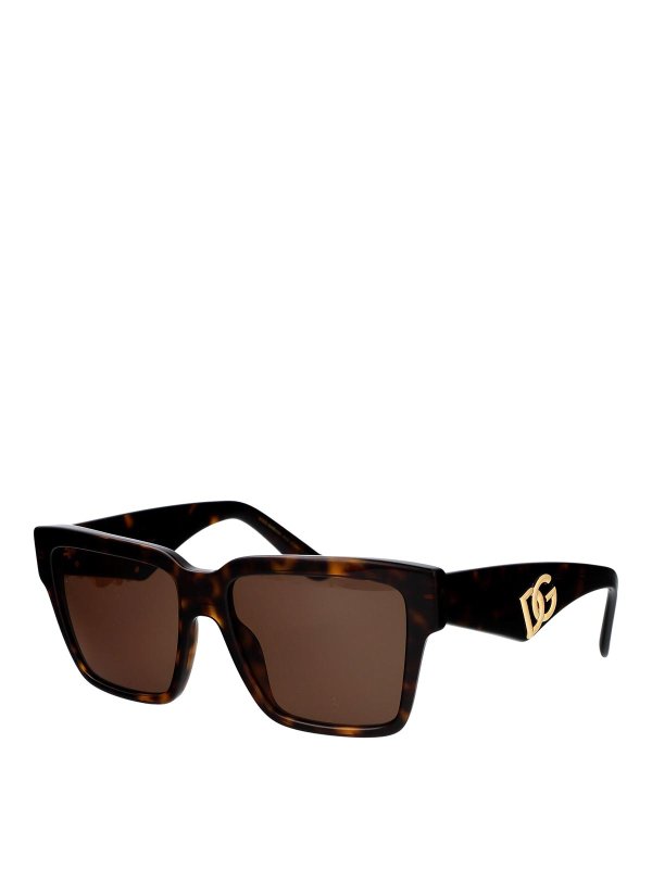 DOLCE & GABBANA: サングラス online - サングラス - ブラウン
