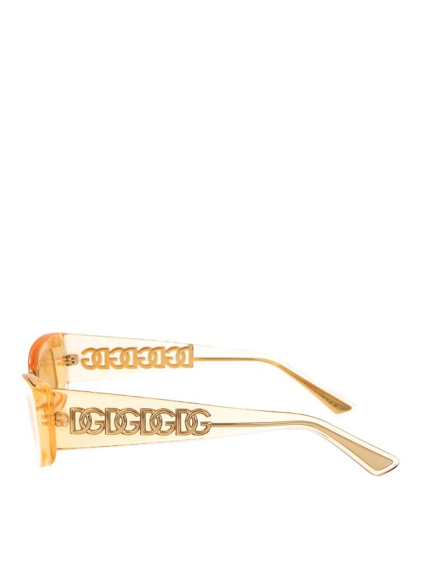 The Best Shops DOLCE & GABBANA: サングラス - サングラス - オレンジ