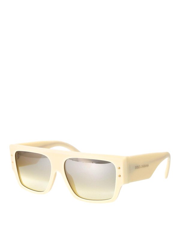 DOLCE & GABBANA: Lunettes de soleil online - Lunettes De Soleil - Beige