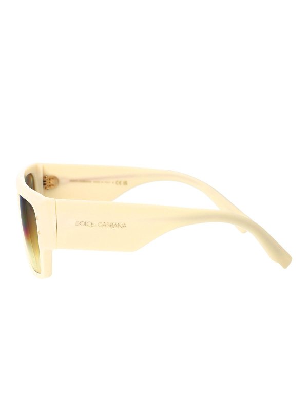 The Best Shops DOLCE & GABBANA: Lunettes de soleil - Lunettes De Soleil - Beige