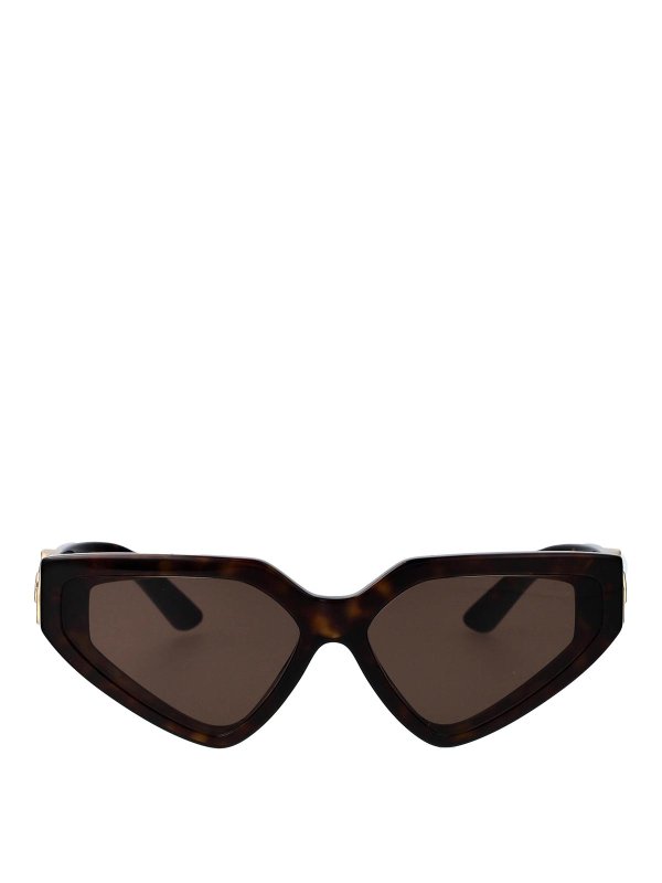 DOLCE & GABBANA: Lunettes de soleil - Lunettes De Soleil - Marron