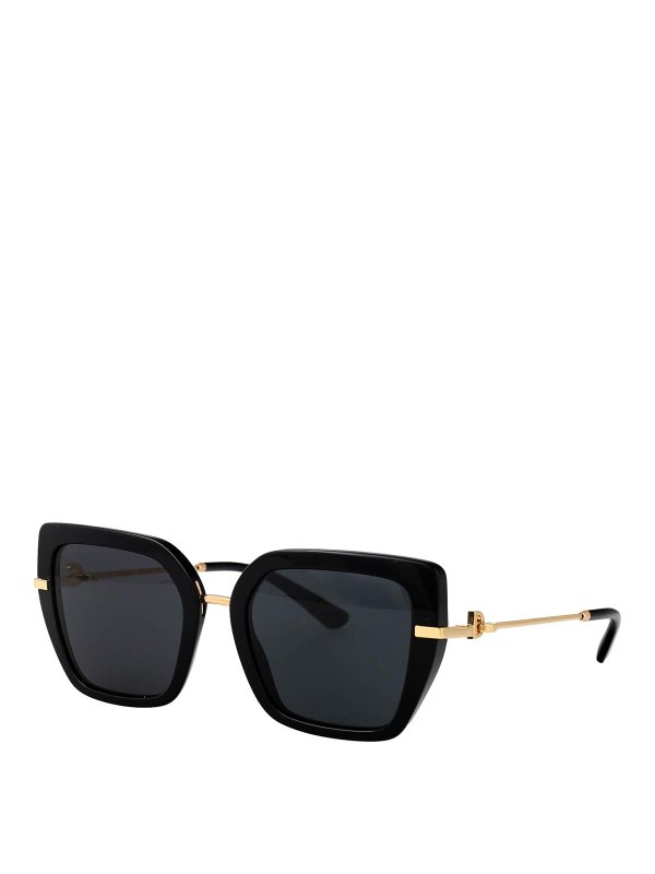 DOLCE & GABBANA: Lunettes de soleil online - Lunettes De Soleil - Noir