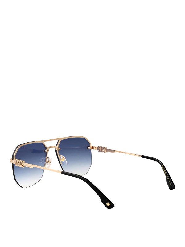 Sonnenbrille - Gold shop online: DSQUARED2