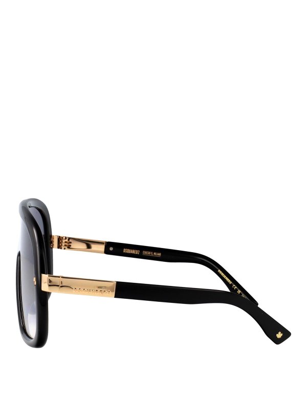 The Best Shops DSQUARED2: Sonnenbrillen - Sonnenbrille - Schwarz