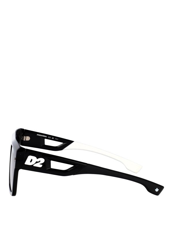 The Best Shops DSQUARED2: Lunettes de soleil - Lunettes De Soleil - Noir