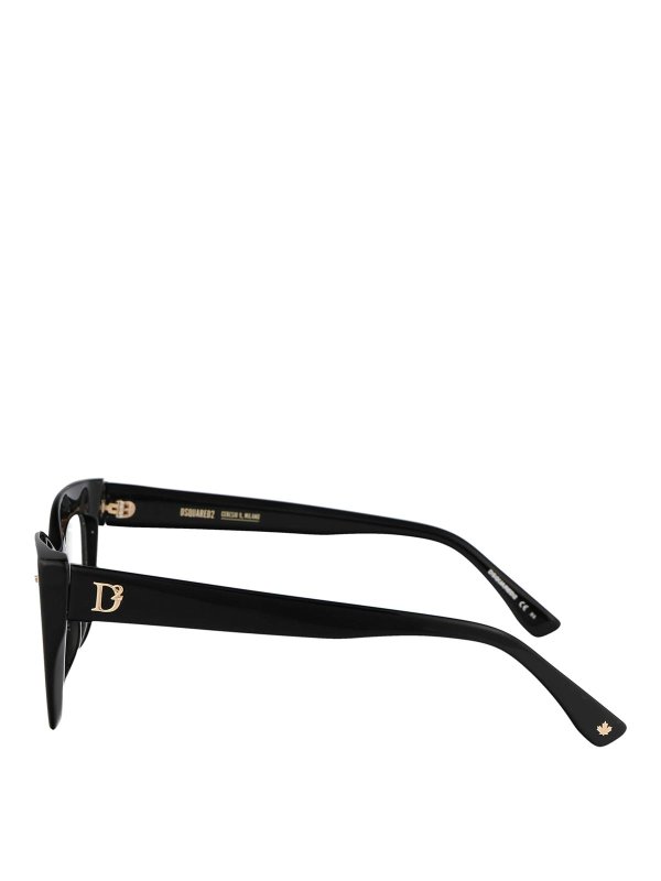 The Best Shops DSQUARED2: サングラス - サングラス - 黒