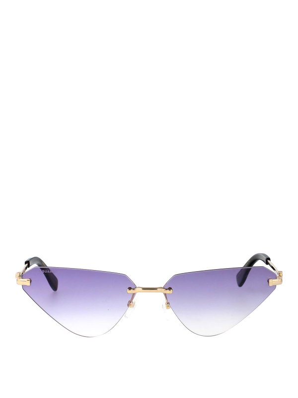 DSQUARED2: Sonnenbrillen - Sonnenbrille - Gold