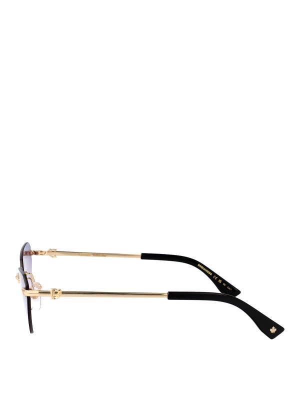 The Best Shops DSQUARED2: Sonnenbrillen - Sonnenbrille - Gold