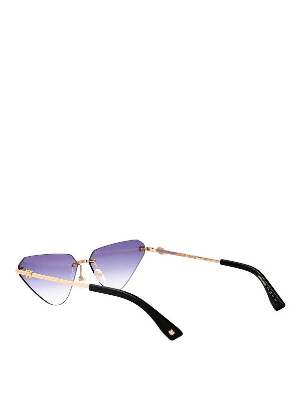Sonnenbrille - Gold shop online: DSQUARED2