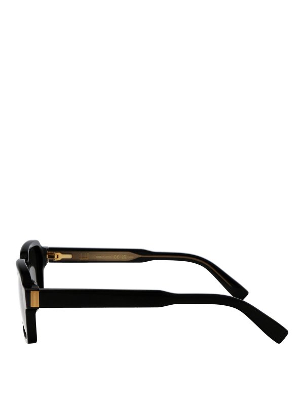 The Best Shops DUNHILL: Lunettes de soleil - Lunettes De Soleil - Noir
