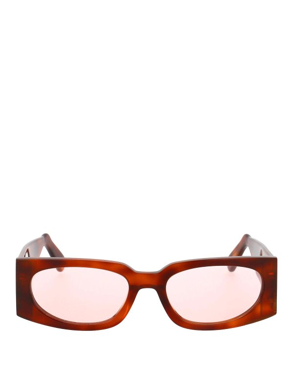 GCDS: Lunettes de soleil - Lunettes De Soleil - Marron