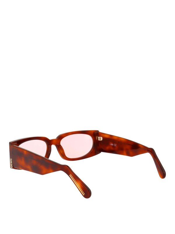 Lunettes De Soleil - Marron shop online: GCDS