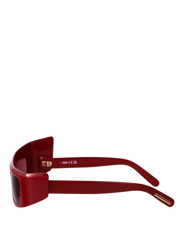 The Best Shops GCDS: Sonnenbrillen - Sonnenbrille - Rot