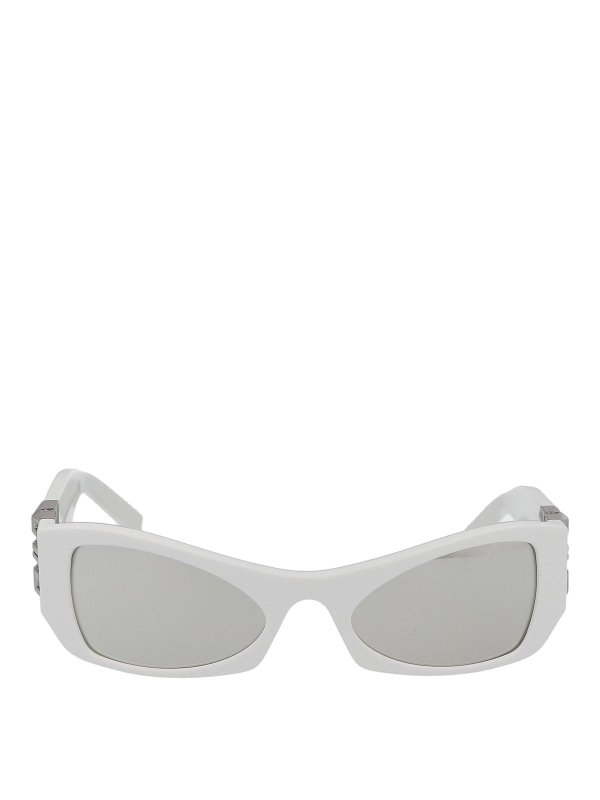 GIVENCHY: Lunettes de soleil - Lunettes De Soleil - Blanc