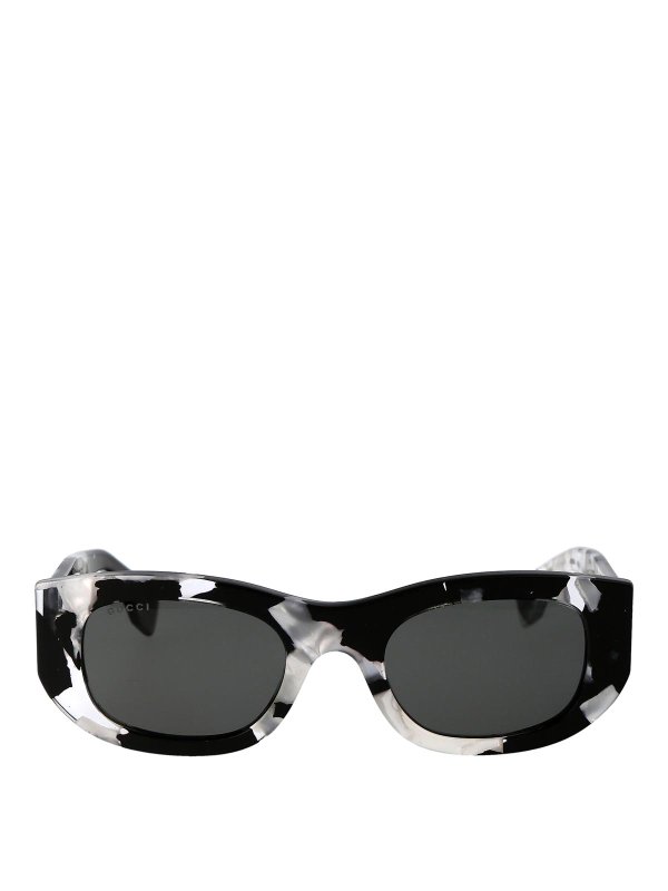GUCCI: Sonnenbrillen - Sonnenbrille - Silber