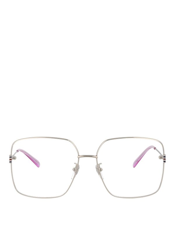 GUCCI: Sonnenbrillen - Sonnenbrille - Silber