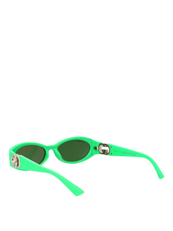 サングラス - 緑 shop online: GUCCI