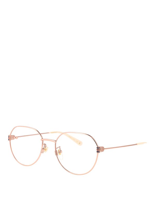 GUCCI: Lunettes de soleil online - Lunettes De Soleil - Or