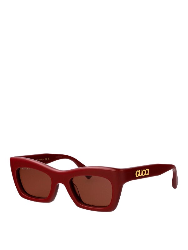 GUCCI: Sonnenbrillen online - Sonnenbrille - Dunkelrot