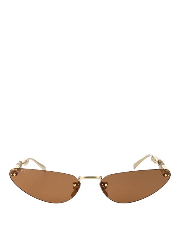 GUCCI: サングラス - サングラス - 金