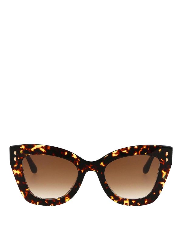 ISABEL MARANT: サングラス - サングラス - ブラウン