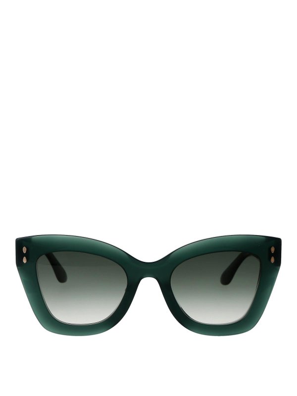 ISABEL MARANT: Gafas de sol - Gafas De Sol - Verde