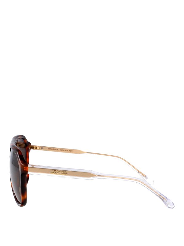 The Best Shops ISABEL MARANT: サングラス - サングラス - ブラウン