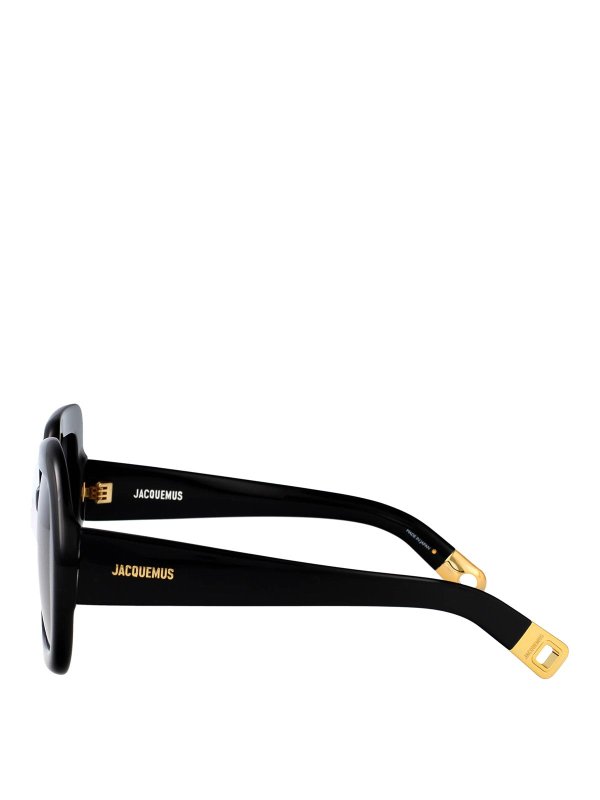 The Best Shops JACQUEMUS: Sonnenbrillen - Sonnenbrille - Schwarz