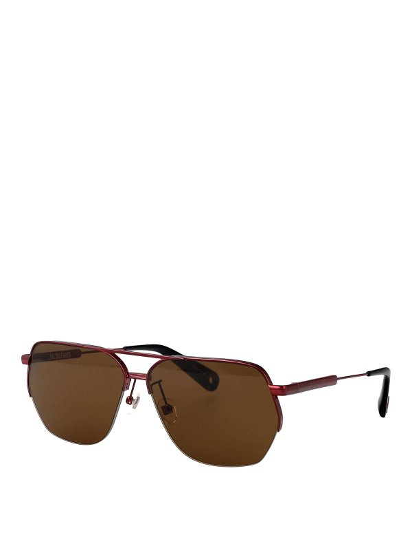 JACQUEMUS: sunglasses online - Aviador Sunglasses