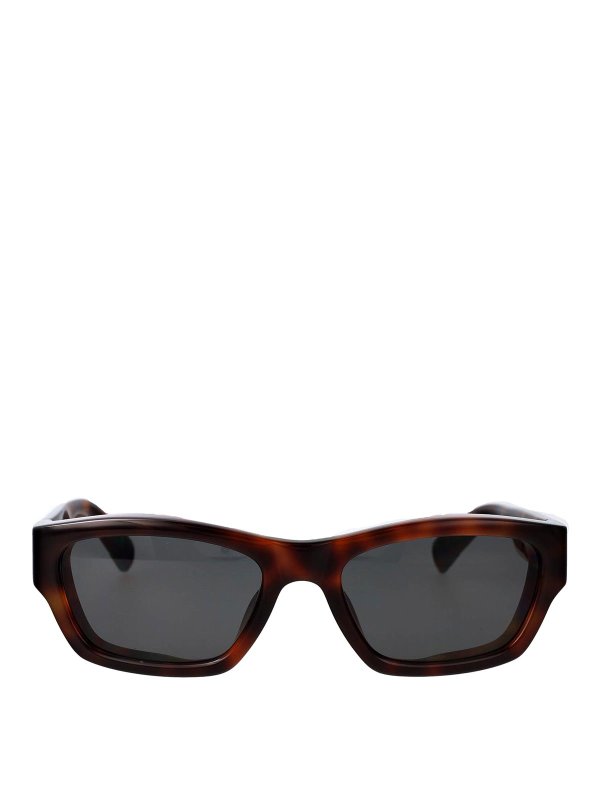 JACQUEMUS: サングラス - サングラス - ブラウン