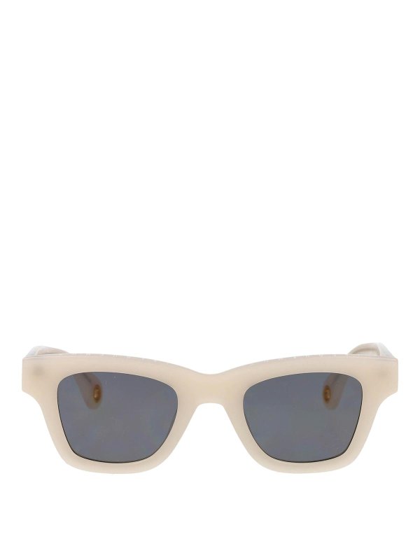 JACQUEMUS: Sonnenbrillen - Sonnenbrille - Braun