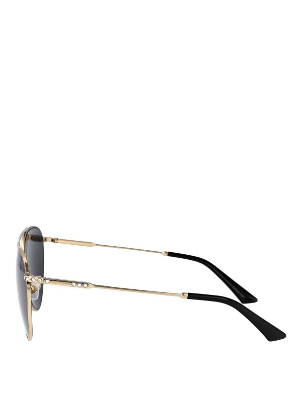 The Best Shops JIMMY CHOO: Gafas de sol - Gafas De Sol - Dorado
