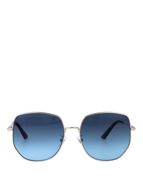 JIMMY CHOO: Gafas de sol - Gafas De Sol - Plata