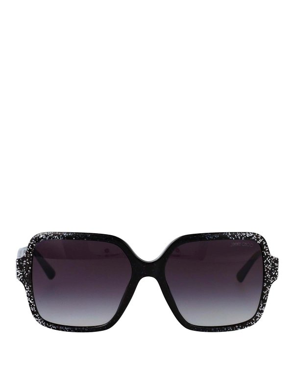 JIMMY CHOO: サングラス - サングラス - 黒