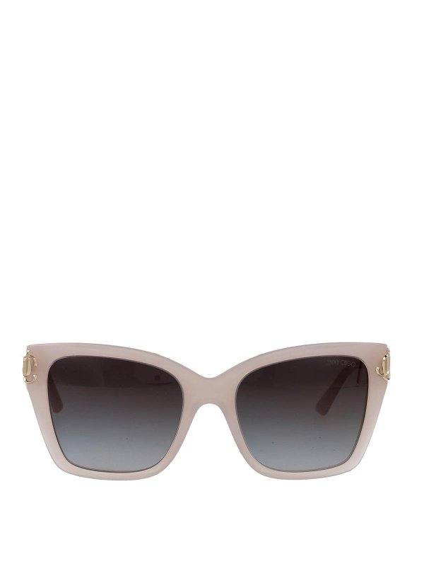 JIMMY CHOO: Sonnenbrillen - Sonnenbrille - Braun