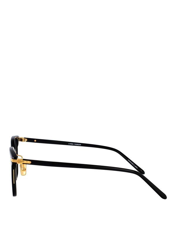 The Best Shops LINDA FARROW: サングラス - サングラス - 黒