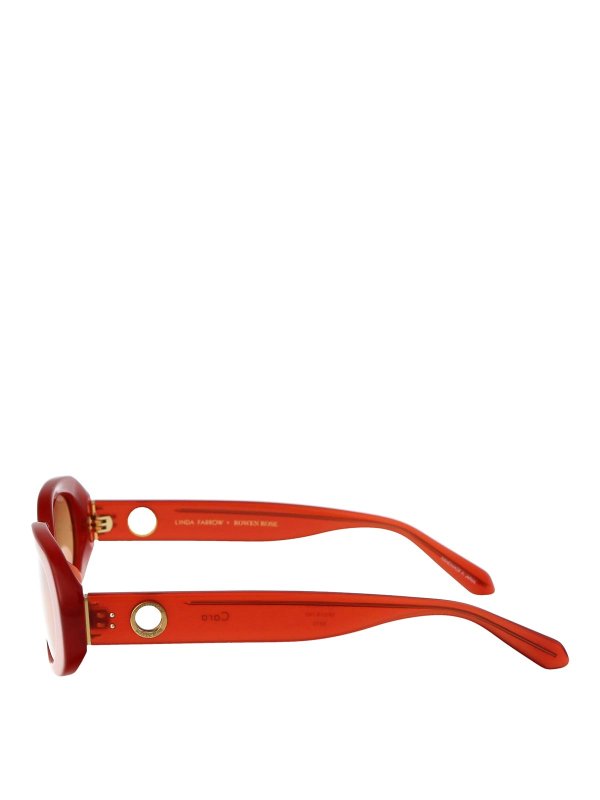 The Best Shops LINDA FARROW: sunglasses - Cara Sunglasses