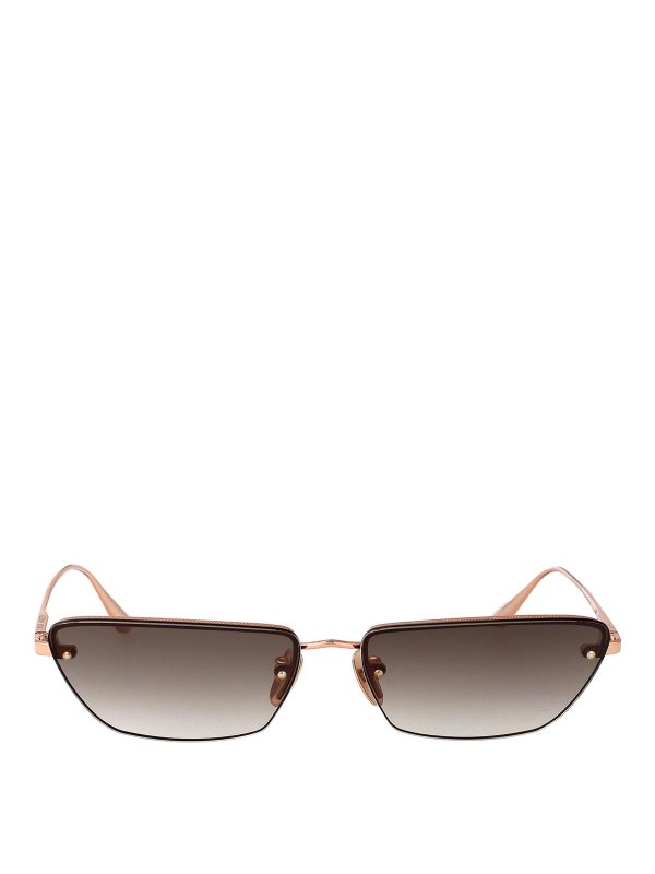 LINDA FARROW: サングラス - サングラス - 金